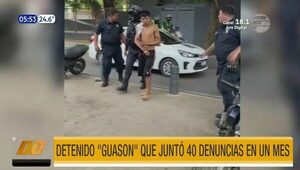 Detuvieron a alias ''El Guasón'' en Luque | Telefuturo