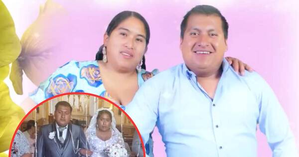 La Nación / Pareja de bolivianos causó furor por invitación virtual a su boda