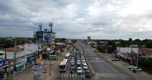 La Nación / Carril exclusivo para buses sobre la Ruta Transchaco - OJO Galería