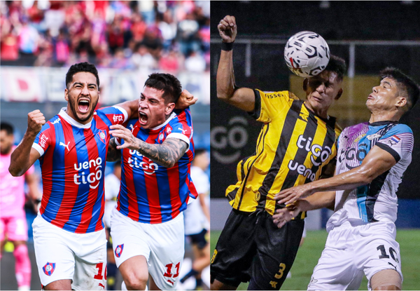 Cerro Porteño superó 3-1 a Trinidense. Guaraní empató 1-1 con Libertad