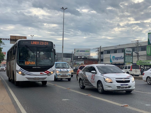 Desde hoy rigen multas para conductores que invadan carril único sobre exruta Transchaco - Megacadena - Diario Digital
