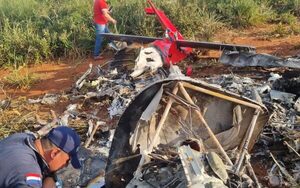 Fiscalía investiga caída de avioneta y funcionamiento de una pista clandestina en Canindeyú