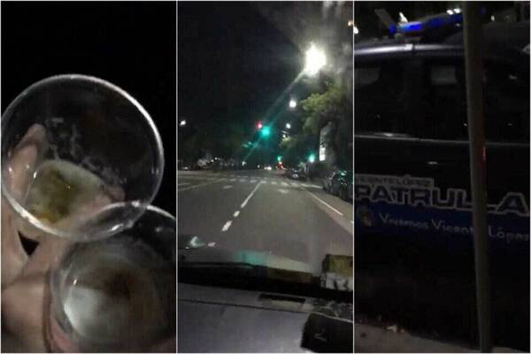 Aprovecharon que la patrullera quedó “libre” y se la robaron ¡para manejar chupando!