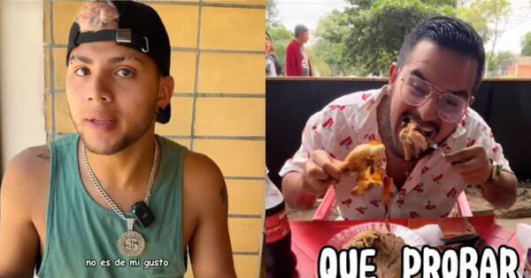 La Nación / Disputa de tiktokers extranjeros por gastronomía paraguaya