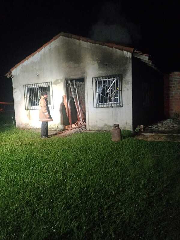 Incendio en vivienda de Cambyreta: presunto autor sería un reo celoso