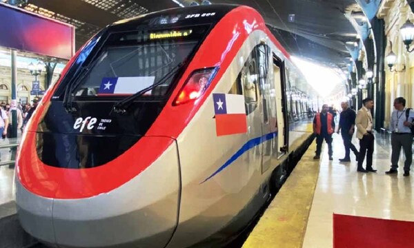 En Chile ya opera el tren más rápido de Sudamérica con velocidades de hasta 160 km/h – Prensa 5
