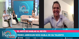 Pedro Arreguin habló 'al revés' en exclusiva para ‘La Mañana de Unicanal’ - Unicanal
