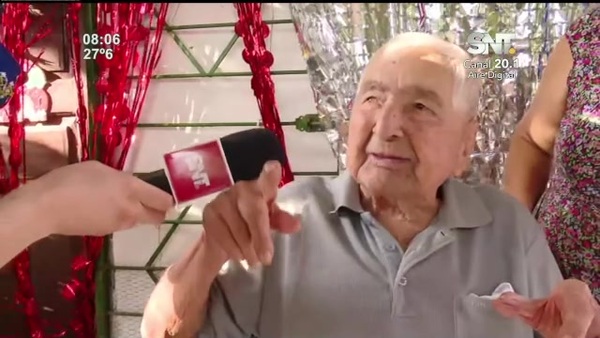 Excombatiente del Chaco celebra 108 años de vida - SNT