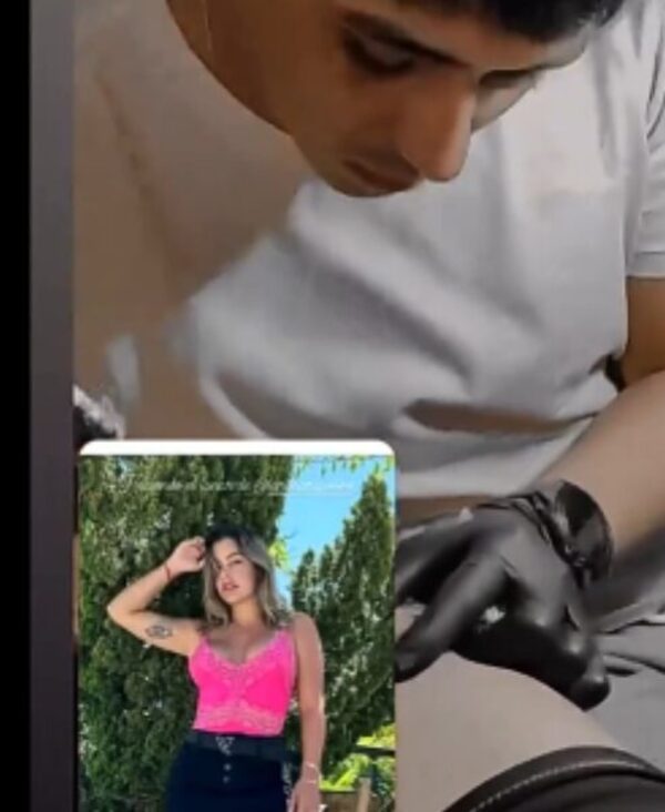 Fanática se tatuó lunar igual al de Larissa Riquelme