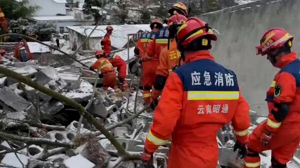 Deslizamiento de tierra en provincia china de Yunnan deja unas 47 personas sepultadas - ADN Digital