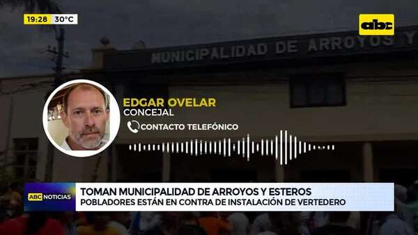 Video: Toman Municipalidad de Arroyos y Esteros - ABC Noticias - ABC Color