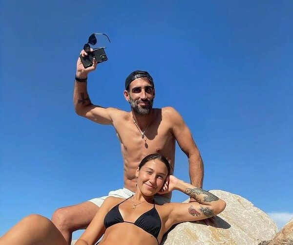 Ex pelotero argentino y su maravillosas vacaciones junto a su esposa paraguaya