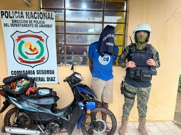 PJC: Brasileño con órdenes de captura fue detenido al intentar hurtar una motocicleta