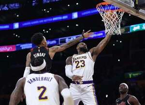 NBA: Gran partido de LeBron para incentivar a Lakers - Polideportivo - ABC Color