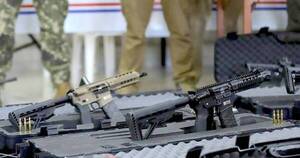 La Nación / Armas incautadas serán entregadas al Ejecutivo