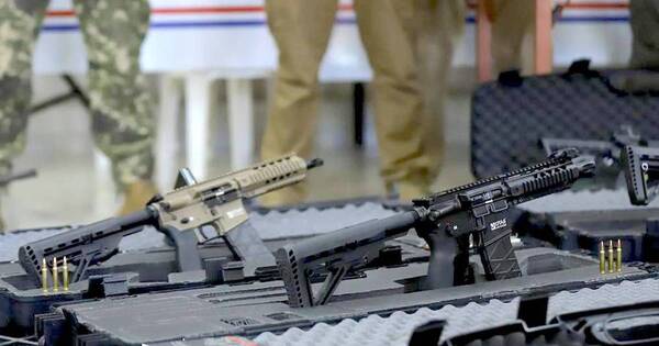 La Nación / Armas incautadas serán entregadas al Ejecutivo