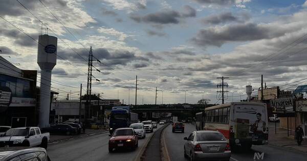 La Nación / Pocas posibilidades de lluvias y máximas de 35 grados