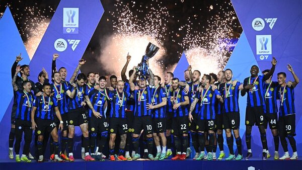 Inter es supercampeón de Italia