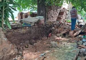 NIÑA MURIÓ APLASTADA POR UN MURO EN AMAMBAY