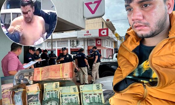 Asaltan a gerente de servicentro frente a banco, pero la Policía logra frustrar robo de dinero – Diario TNPRESS