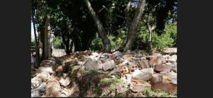 Niña muere aplastada por una muralla anga