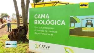 Video: Cama Biológica Indirecta para desechar restos de fitosanitarios  - ABC Noticias - ABC Color