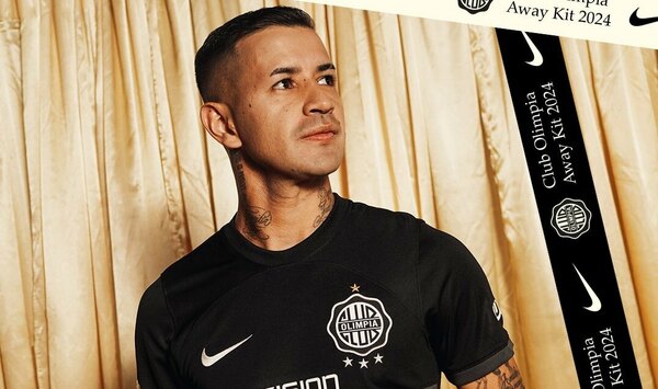 Versus / Enloquecen los hinchas franjeados: Olimpia presentó su camiseta alternativa del 2024