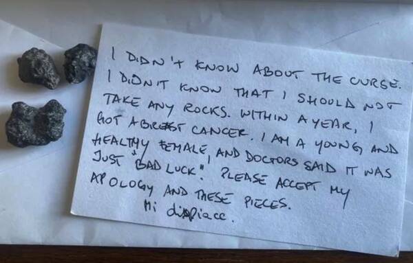 El lugar histórico del que no hay que llevarse nada por una maldición: no respetó y tuvo cáncer