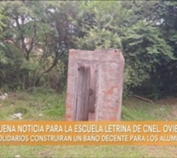 Solidarios ciudadanos construirán un baño digno para escuela de Oviedo - Paraguay.com