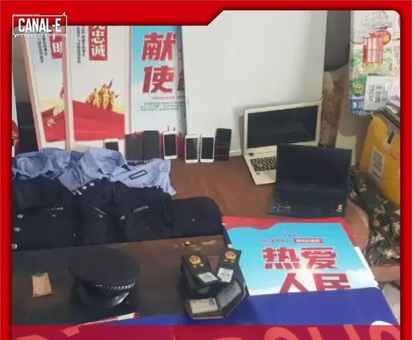 CHINOS SE HACÍAN PASAR POR POLICÍAS Y ESTAFABAN A SUS COMPATRIOTAS DESDE 