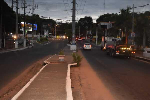 Solución provisoria para el puente de la Av. Luis María Argaña