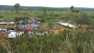 Aeronave que cayó en Curuguaty partió desde Brasil, afirma Dinac