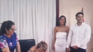 Tito Torres y Stephanie se casaron ndaje kañyhápe y aparecieron fotos de la boda