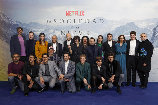 La sociedad de la nieve logra dos nominaciones a los Óscar de Hollywood