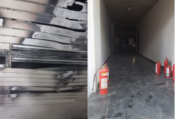 Controlaron principio de incendio en edificio de Copaco - Megacadena - Diario Digital