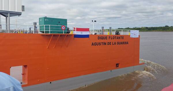 Diario HOY | Con presencia de Peña, bautizan al dique flotante “Agustín de la Guardia” en Villeta