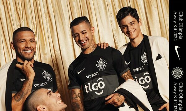 Olimpia presentó su camiseta alternativa y causa furor entre hinchas
