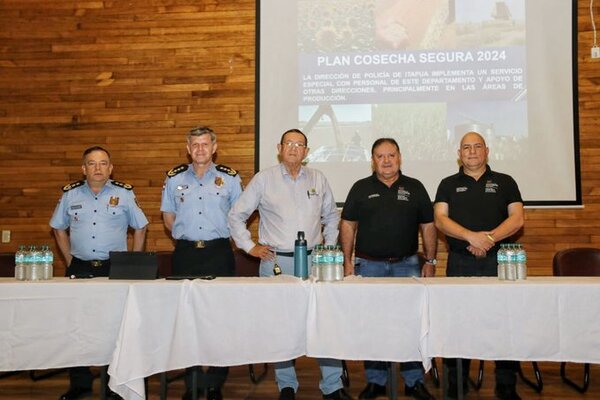 Gobierno presenta Plan Operativo Cosecha - Campaña 2024 en Itapúa
