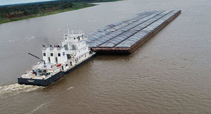 Paraguay ostenta la tercera flota de barcazas más grande del mundo