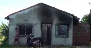 La Nación / Mujer denunció a su pareja por mandar incendiar su vivienda en Itapúa