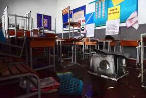 Inicio de clases: ante ola de inseguridad, docentes organizan vigilia en escuela - Nacionales - ABC Color