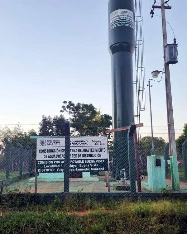 3 de Mayo: Yacyretá abandona obra de sistema de agua potable y pobladores pasan penurias - Nacionales - ABC Color