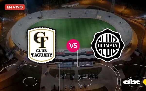 Tacuary vs. Olimpia: Minuto a minuto - Fútbol - ABC Color
