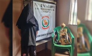 Cae indígena tras hurtar varios objetos propiedad de un club de fútbol