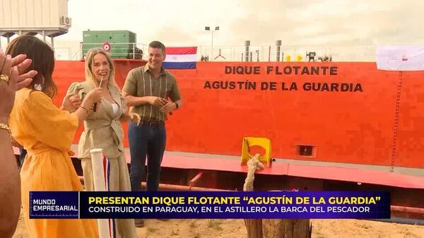 Video: presentan dique flotante “Agustín de la Guardia” - Mundo empresarial - ABC Color