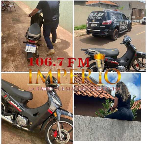 Servicio de Frontier Security deriva en recuperación de motocicleta y detenciones - Radio Imperio 106.7 FM