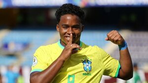 Endrick da la victoria a Brasil frente a Bolivia