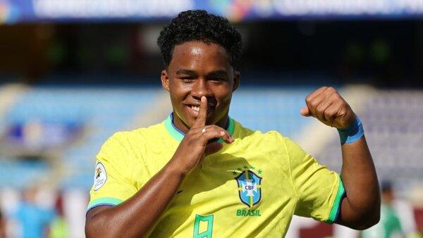 Endrick da la victoria a Brasil frente a Bolivia