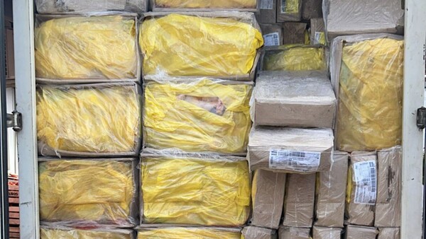 Caen 6.610 kilos de pollos procedentes de Argentina
