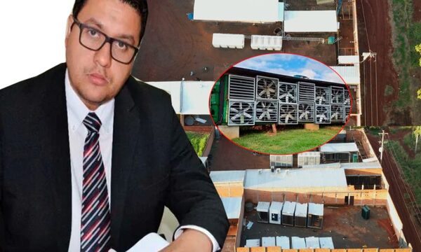 Fiscal Julio Paredes habría blanqueado gigantes cacriptominería ilegal que opera en Hernandarias – Diario TNPRESS